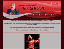 Tablet Screenshot of nikitakoloff.com